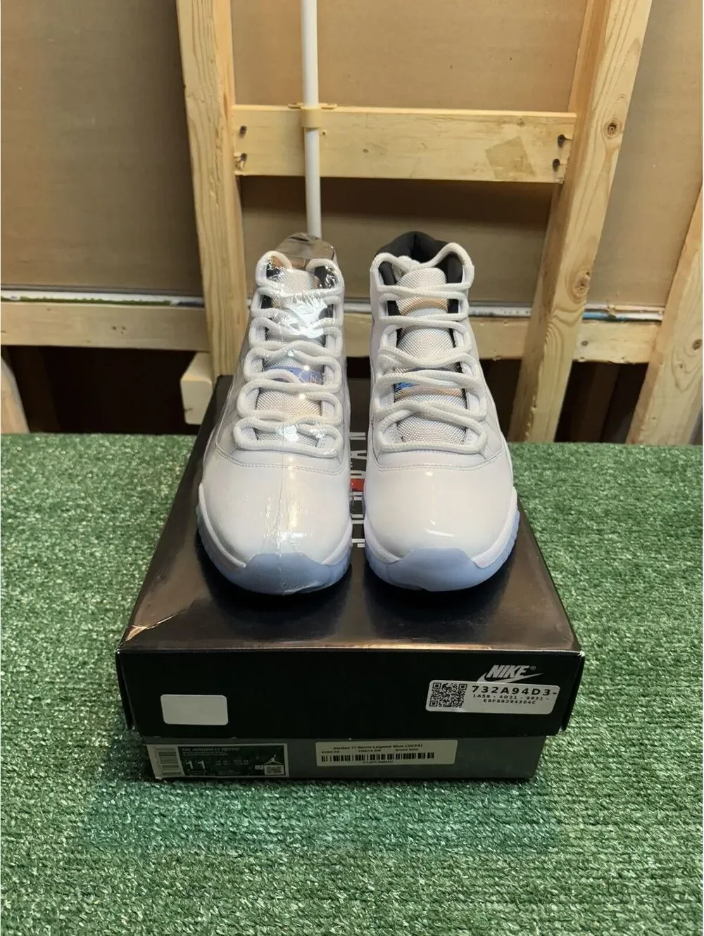 Jordan Retro 11 Legend Blue Size 11